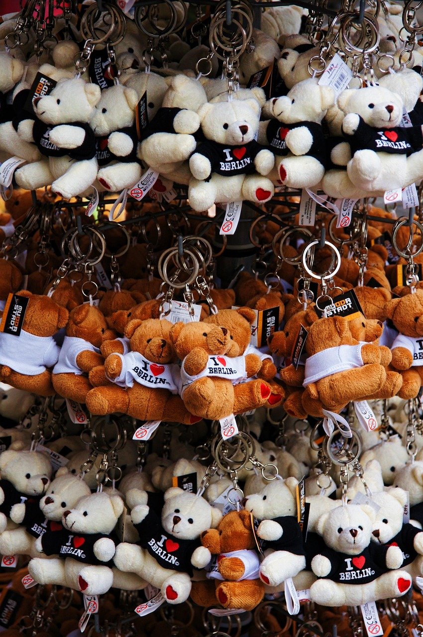 follower, bear, little bear, berlin, cute, stuffed animal, keychain, gift, keychain, keychain, keychain, keychain, keychain